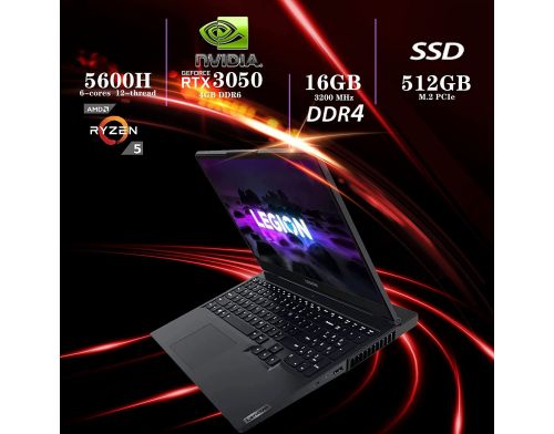 Фото №2 - Ноутбук Lenovo 2022 Legion 5 15.6 120Hz Gaming Laptop